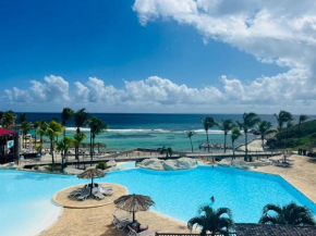 Studio vue mer piscine plage Kaz Punch Manganao chez Julie